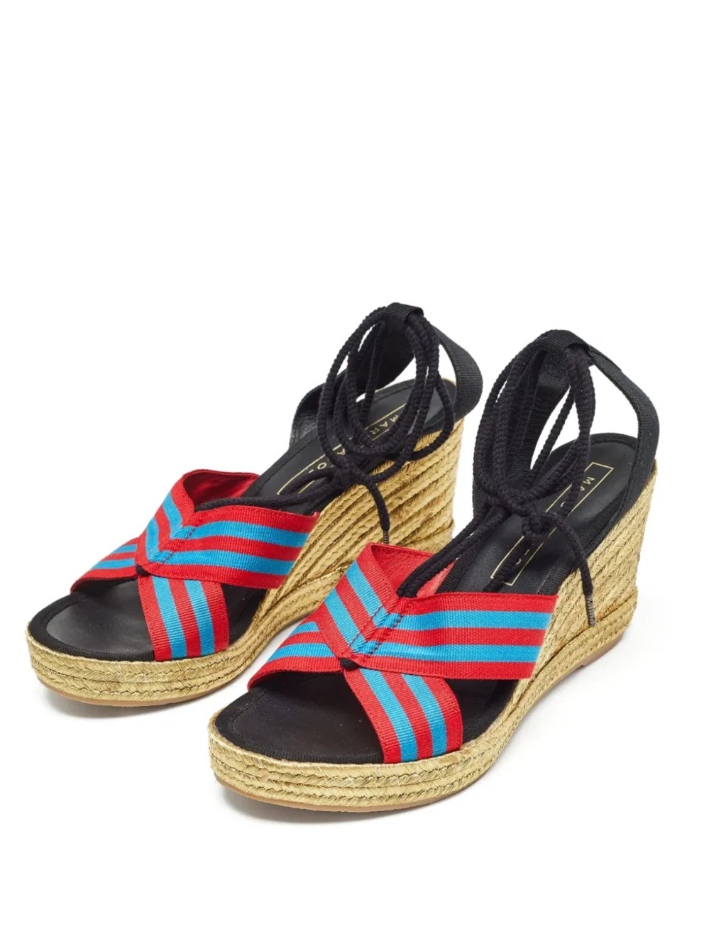 Marc Jacobs Dani Metallic Espadrille Wedge